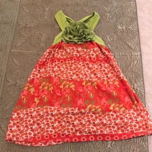 Girl’s flower tunic
